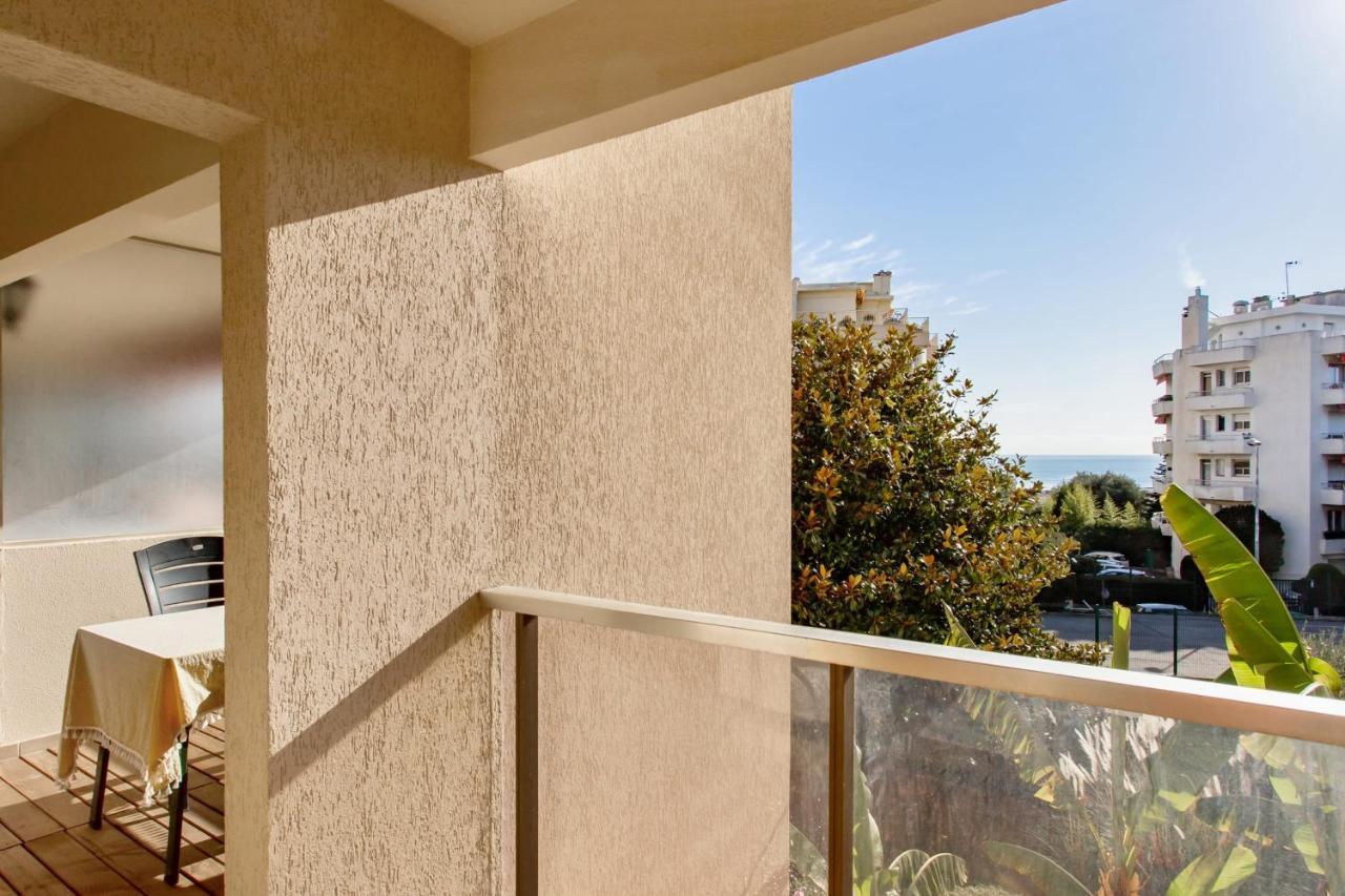Classy Studio With Ac And Seaview Balcony In Nice Near Beach - Welkeys Zewnętrze zdjęcie